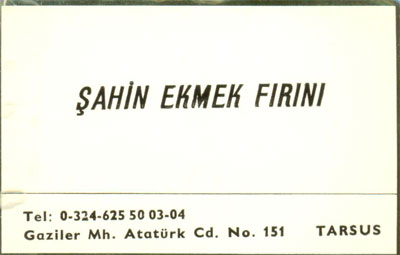 Şahin Ekmek Fırını