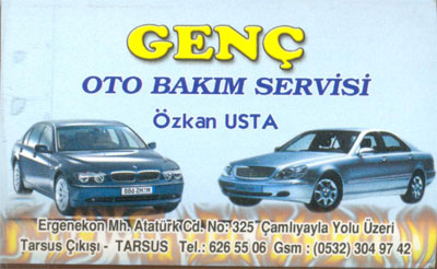 GENÇ OTO BAKIM SERVİSİ 