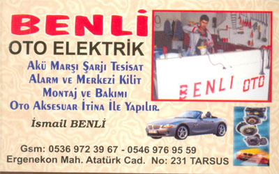 BENLİ OTO ELEKTRİK 