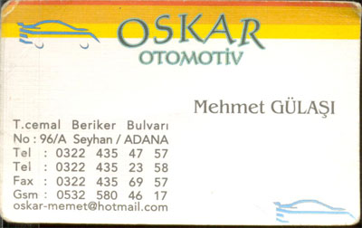 OSKAR OTOMOTİV 