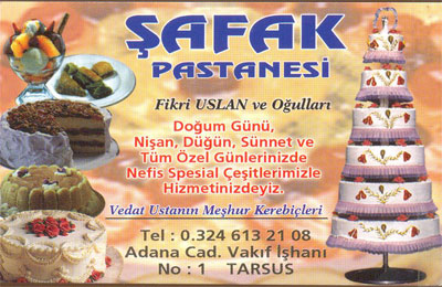 ŞAFAK PASTANESİ 