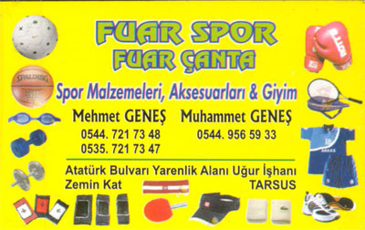 FUAR ÇANTA & SPOR