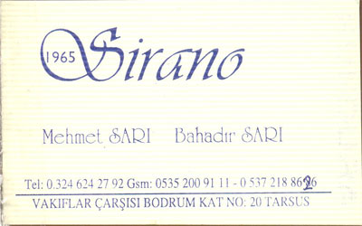SİRANO KUNDURA