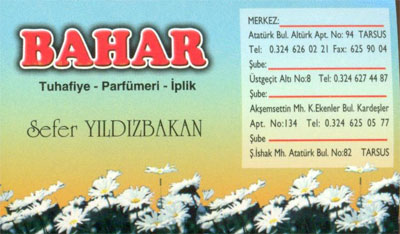 BAHAR TUHAFİYE