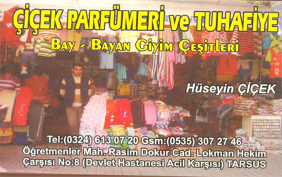 ÇİÇEK PARFÜMLERİ & TUHAFİYE