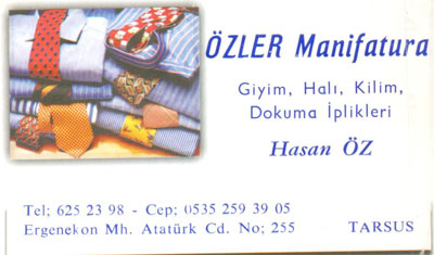 ÖZLER MANİFATURA