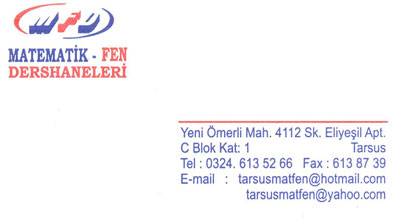 MATEMATİK  FEN  DERSANELERİ