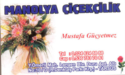 MANOLYA ÇİÇEKÇİLİK (ÖMERLİ)