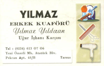 YILMAZ ERKEK KUAFÖRÜ 