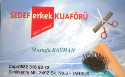 SEDEF ERKEK KUAFÖRÜ 