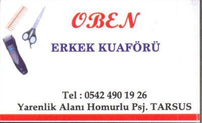 OBEN ERKEK KUAFÖRÜ