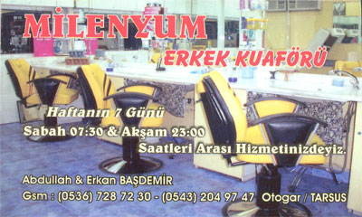 MİLENYUM ERKEK KUAFÖRÜ 