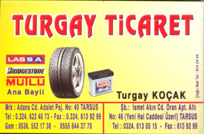 TURGAY TİCARET(mersşn tarsus)