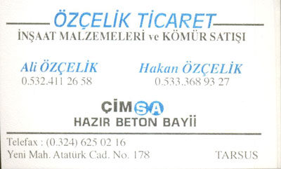 ÖZÇELİK TİCARET