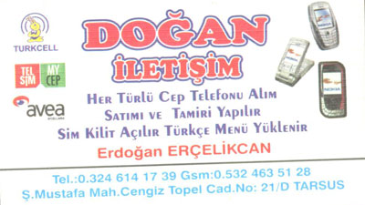 DOĞAN İLETİŞİM  ( TARSUS )