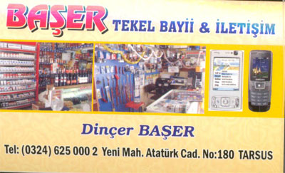 BAŞER TEKEL BAYİİ İLETİŞİM 