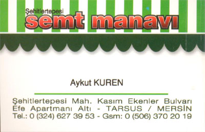 semt manavı