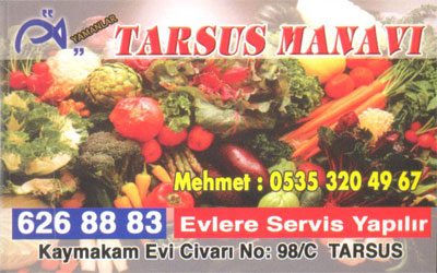 tarsus manavı