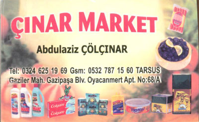çınar market(TARSUS)