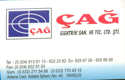 ÇAĞLAR ELEKTRİK (TARSUS)