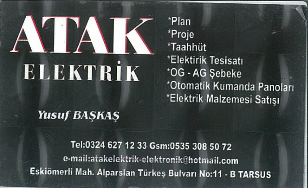 ATAK ELEKTRİK (eski ömerli mahallesi)