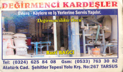 Değirmenci Kardeşler(mersin tarsus)