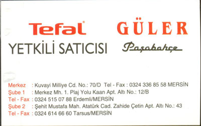 Güler ( MERSİN )