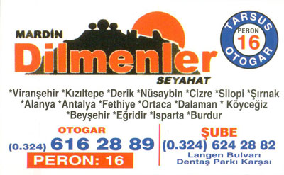 Mardin Dilmenler Seyahat