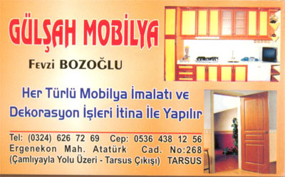 GÜLŞAH MOBİLYA 
