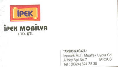 İPEK MOBİLYA LTD ŞTİ