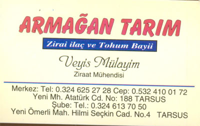 ARMAĞAN TARIM