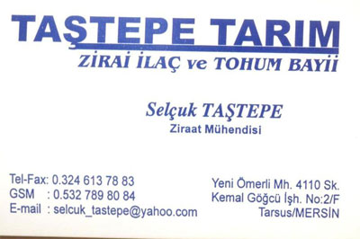 TAŞTEPE TARIM