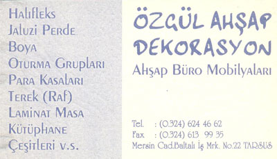 Özgül Ahşap Dekorasyon