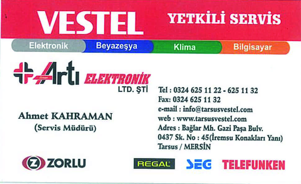 VESTEL YETKİLİ SERVİS