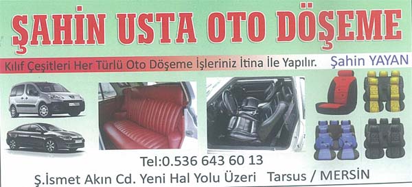 Şahin Usta Oto Döşeme