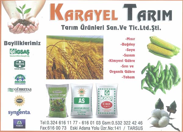 KARAYEL TARIM