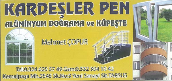 KARDEŞLER PEN (Tarsus)