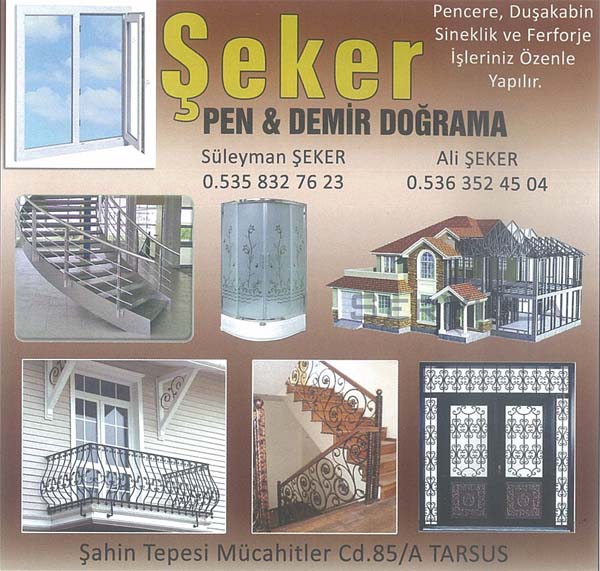 Şeker Pen & Demir Doğrama