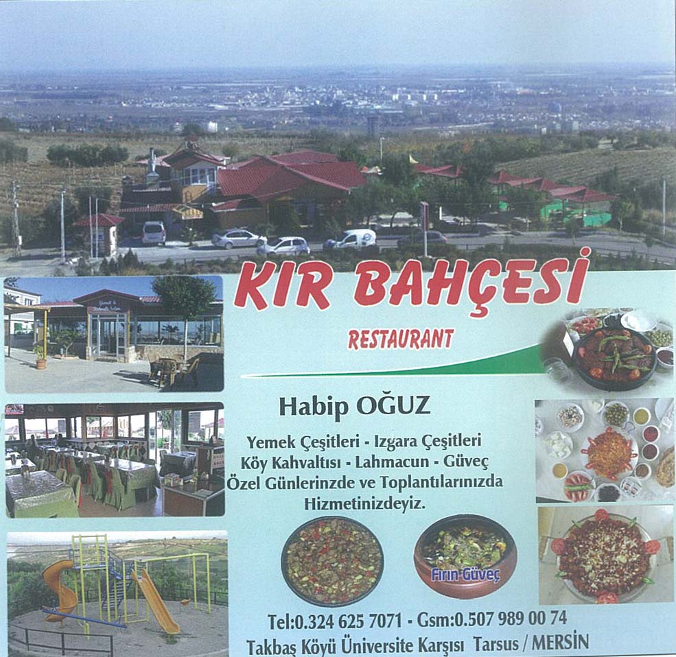 KIR BAHÇESİ Restaurant
