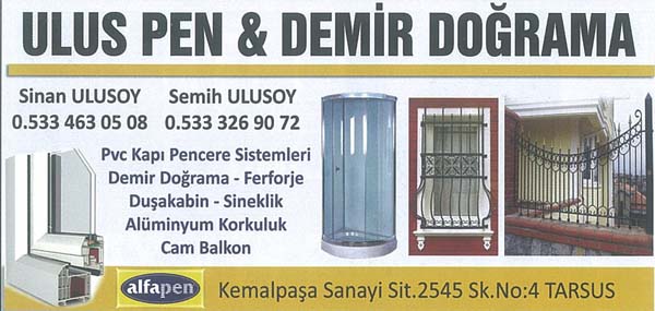 Ulus Pen & Demir Doğrama