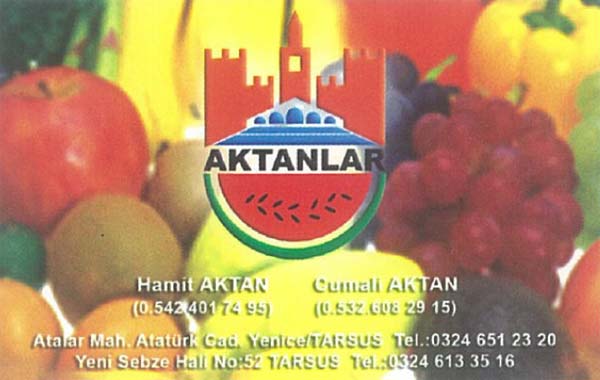 AKTANLAR Manavı