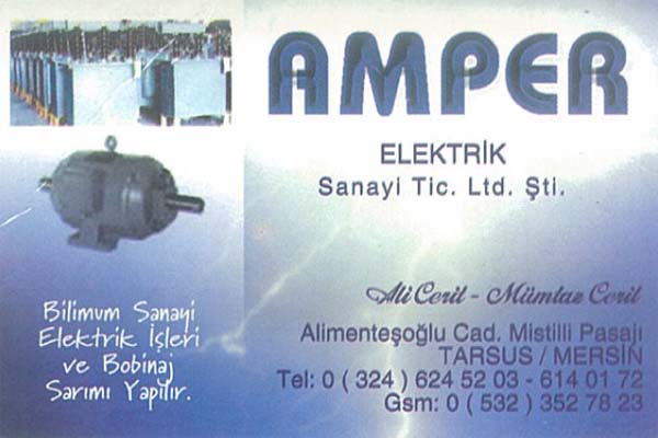 Amper Elektrik Sanayi Tic. Ltd. Şti.