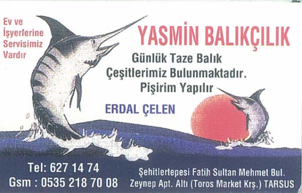 YASMİN BALIKÇILIK