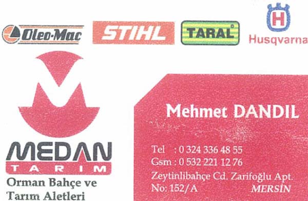 MEDAN Tarım Orman Bahçe ve Tarım Aletleri