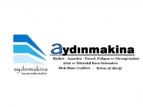 Aydınmakina Biriket - Bims Duvar Blokları