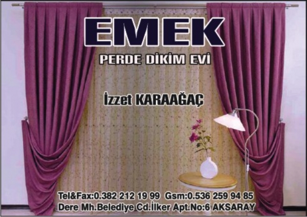 EMEK PERDE DIKIM EVI