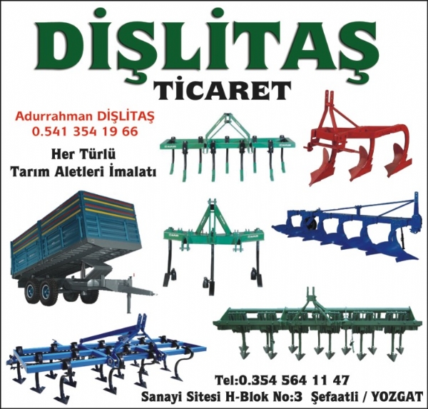 DISLITAS TARIM ALETLERI