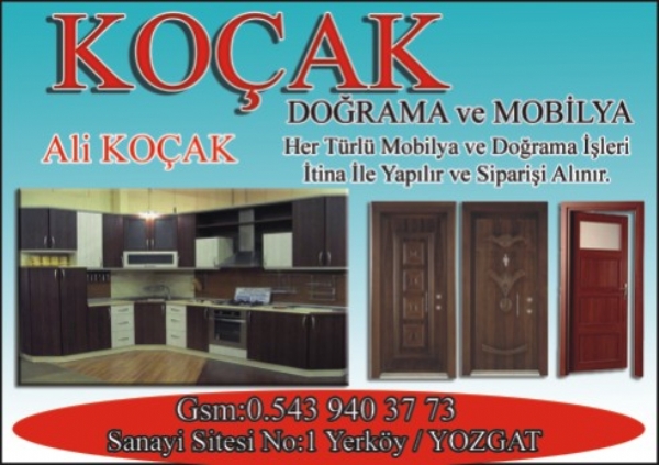 KOÇAK DOGRAMA MOBILYA