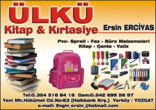 ÜLKÜ KITAP KIRTASIYE